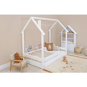 Gyerek Montessori ágy Chimney fehér, Ourbaby®
