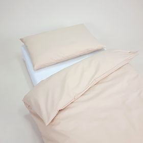 Gyermek pamut ágynemű 100x135 cm - bézs