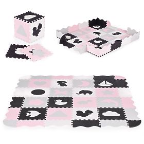 Habpárna kerítéssel puzzle száraz medence 36 elem ECOTOYS