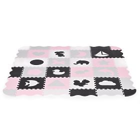 Habpárna kerítéssel puzzle száraz medence 36 elem ECOTOYS