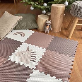 Habpuzzle 9 darab - egyszarvú és szivárvány, VYLEN