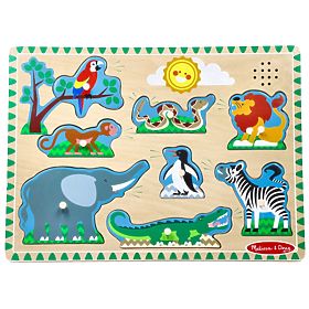 Hangos puzzle - Állatkert