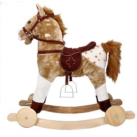 Hintaló Mustang kerekekkel