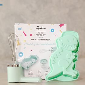 Jata Gyermek mini akku készlet 3 az 1-ben - habverő, aprító és forma