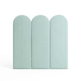 Kárpitozott íves panel - mentazöld, Ourbaby®