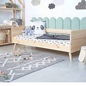 Kárpitozott íves panel - mentazöld, Ourbaby®