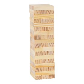 Kisláb Természetes fa Jenga játék