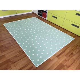 Gyermek szőnyeg Dots - menta