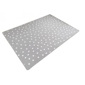Gyermek szőnyeg Dots - szürke, VOPI