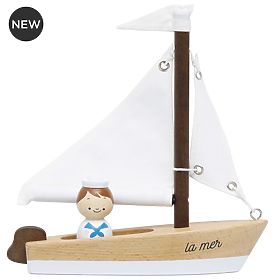 Le Toy Van Fa Vitorlás Kapitánnyal