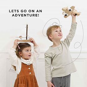 Le Toy Van Fa Vitorlás Kapitánnyal