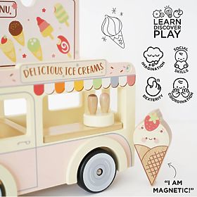 Le Toy Van Fagylaltos kocsi új dizájn