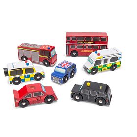 Le Toy Van London autó szett, Le Toy Van