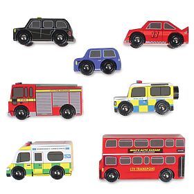 Le Toy Van London autó szett, Le Toy Van