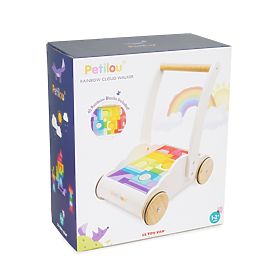 Le Toy Van Petilou Kocsi szivárványos kockákkal