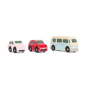 Le Toy Van Retro autós készlet, Le Toy Van