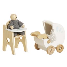 Le Toy Van Újszülött készlet kiegészítőkkel új design, Le Toy Van