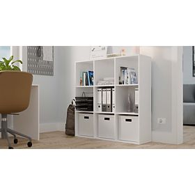 Malax 3X3 H Fehér Polc