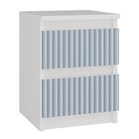 Malwa M2 ARTESO BLUE / Kék éjjeliszekrény