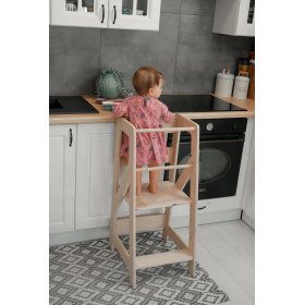 Montessori tanulótorony Pola MINI 75 - natúr, LilaBaby