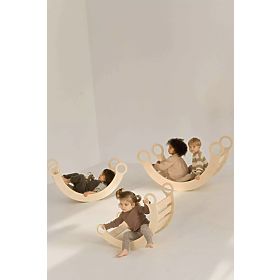 Montessori fa hintaszék S - természetes