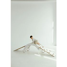 Montessori L mászó készlet - fehér