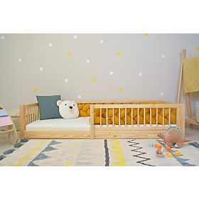 Montessori Woodie Plus gyerekágy - természetes, Ourbaby®