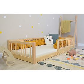 Montessori Woodie Plus gyerekágy - természetes, Ourbaby®