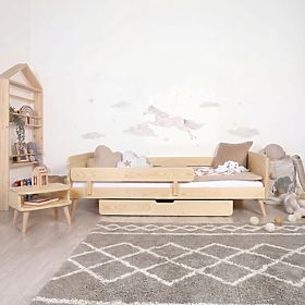 Nell növekvő ágy 2 az 1-ben - lakkozott