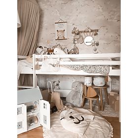 Ourbaby Modo gyermek magasított ágy - fehér, Ourbaby®