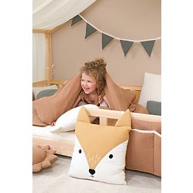 Ourbaby muszlin párna 35x35 cm - Róka, Ourbaby®