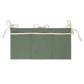 Ourbaby muszlin zsebes tároló 30x60 cm - zöld, Ourbaby®