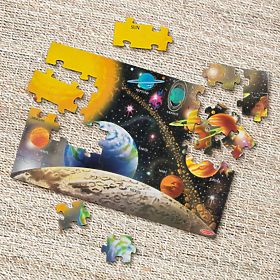 Padló puzzle Naprendszer 48 darabos
