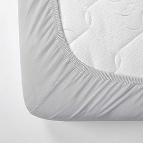 Pamut lepedő 200x80 cm - szürke