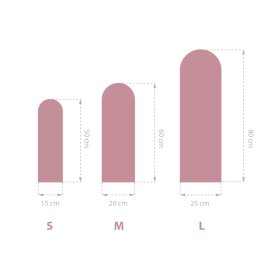 Kárpitozott panel Obluček - rózsaszín