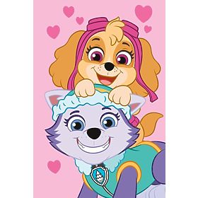 Paw Patrol polár takaró - Skye és Everest