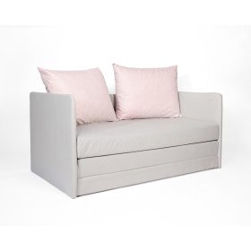 Jack kanapé - világosszürke / purd rózsaszín, SFM