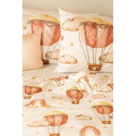 Gyermek ágynemű Matějovský 140x200 + 70x90 - Léggömbök, Matějovský