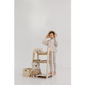 SLIM S polc - fehér