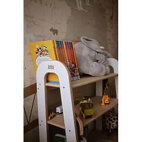 SLIM S polc - fehér