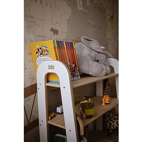 SLIM S polc - természetes