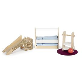 small foot Babaház bútorokkal, természetes