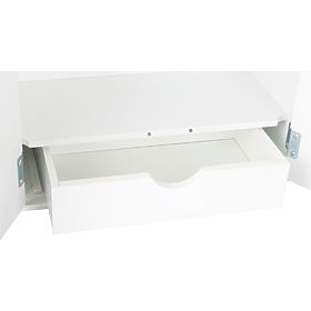 Small Foot Babaruhásszekrény fehér - sérült csomagolás