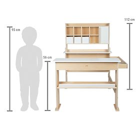 small foot Fa fából készült fehér eladói stand