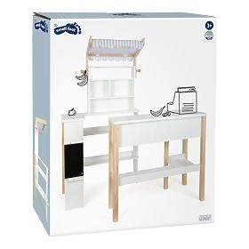 small foot Fa fából készült Fresh eladói stand