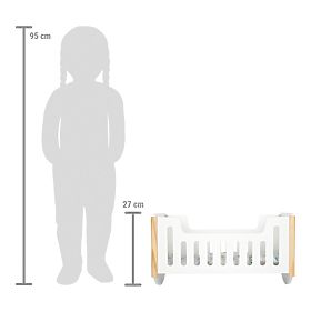 small foot Fa fészekhintó babáknak Little Button