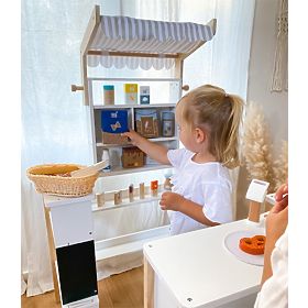 small foot Fa ládika friss tejüvegekkel, small foot