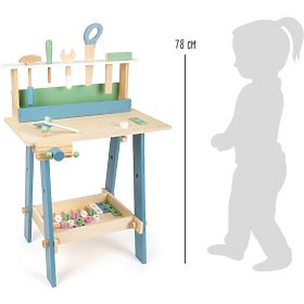 small foot Fa Nordic fa munkapad