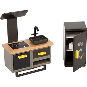 small foot Fa teraszos babaház, small foot