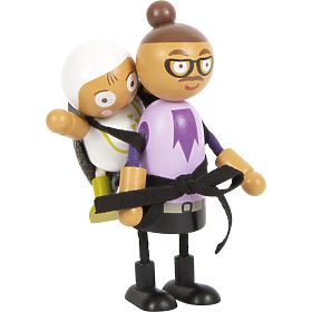 small foot Hajlítható babák család gyerekkel